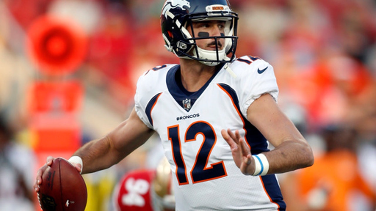 Broncos turning to Paxton Lynch at quarterback